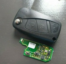 FOR FIAT DUCATO BRAVO STILO LINEA PUNTO Remote key fob SIP22 BLANK ID48 BLACK 