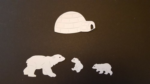 Pcs igloo polar bear - 12,