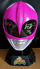 SIGNED Power Ranger Helmet JASON DAVID FRANK, AUSTIN ST JOHN, AMY JO JOHNSON COA