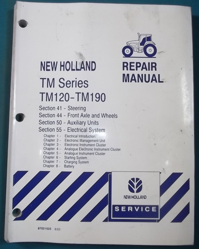 New holland tm120 tm130 tm140 - tm120,