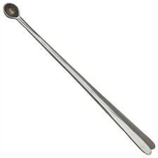 An unusual antique hand made silver / white metal Spice Spoon C.20thC