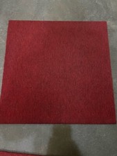 20 x Carpet Tiles 5m2 Box Heavy DUTY Retail Office FLOOR Flooring BRIGHT RED