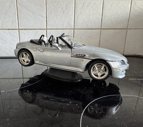 Bmw silver diecast - z3,