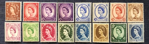 British stamps 1960 - stamps, -1960