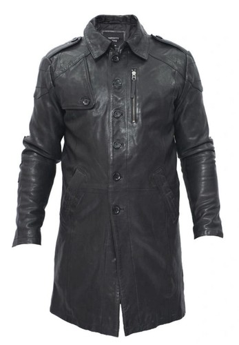 Infinity leatherleather trench - leatherleather,