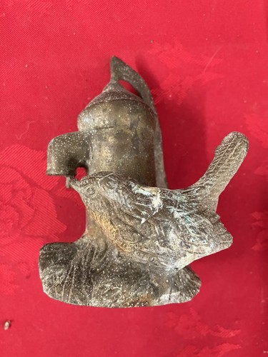 Vintage solid brass bird - vintage,