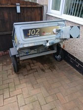 Erde 102 Tipper Trailer With  High Side Extention And Cover