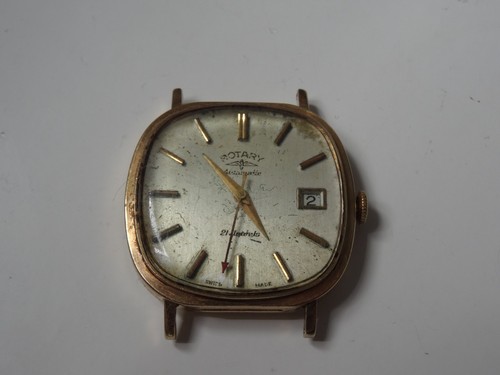 Vintage cushion solid 9ct - solid, gold