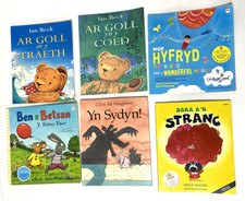 6 Welsh language books primary