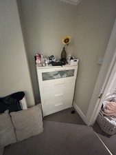 IKEA BRIMNES White Chest of Drawers 4 Drawers  LOCAL DELIVERY AVAILABLE