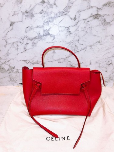 Celine belt bag micro red - bag,