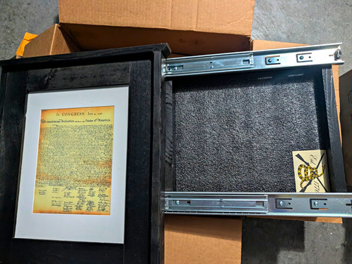 Picture frame wall - frame,