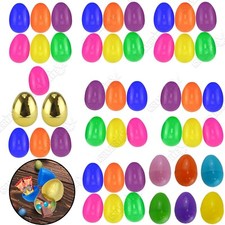 Jumbo Fillable Easter Eggs, Large Golden Eggs, Basket Stuffers & Treat Filler UK