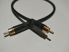 Digital Audio Video Coaxial Cable - Van Damme 75ohm RCA 50cm RCAs