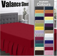 Extra deep fitted - deep, valance