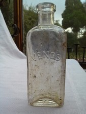 Veno's Lightning Cough Cure medicine chemist cure bottle - Unusual Xmas gift