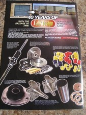 RALLY DESIGN RWD ESCORT PARTS AFFORDABLE TO ALL 2012 ADVERT A4 FILE 26