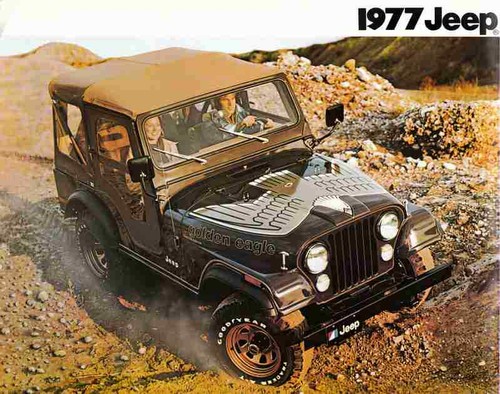 Photo 1977 jeep full - a4, line