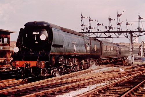 Steam loco 34008 railway - steam,