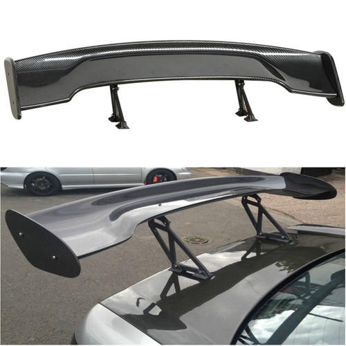 Carbon fibre look rear - carbon,