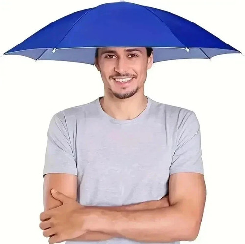 Hands free head - head, umbrella