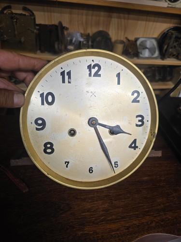 Antique mechanism with dial - antique,