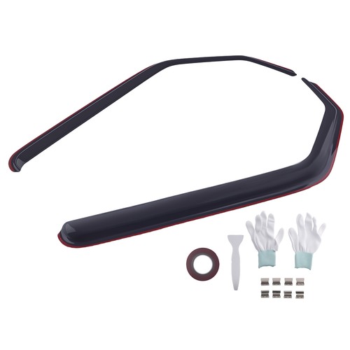 Acrylic front wind deflector - acrylic,
