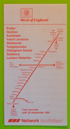 Exeter salisbury waterloo - exeter,