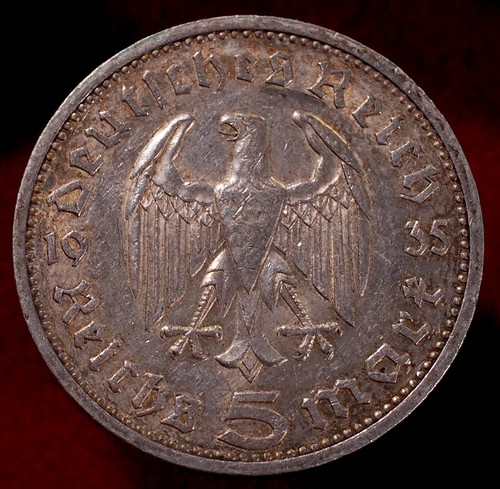 Germany reichsmark 1935 - germany, 5