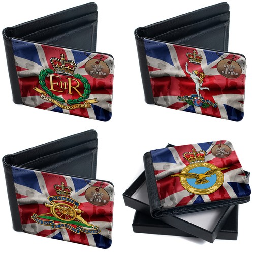 Personalised military wallet - personalised,