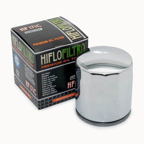 Hiflo oil filter chrome - chrome, for