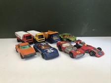 (Playworn) Matchbox Freeway Gas Tanker Atlas Formula 5000 BMW 3.0 CSL Mazda RX7