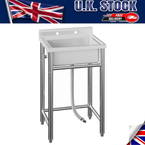 Stainless steel utility - steel, sink