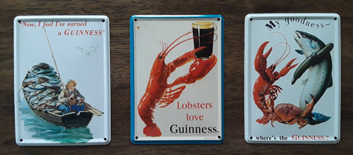 Guinness mini tin signs - mini,