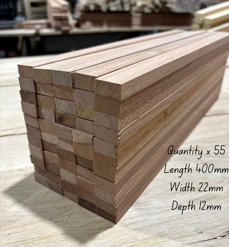Planed sapele offcuts - planed,