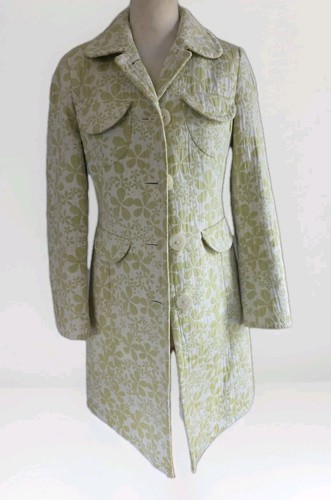 Monton green floral jacquard - monton,