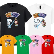 Bunny Vs Monkey Kids T Shirt