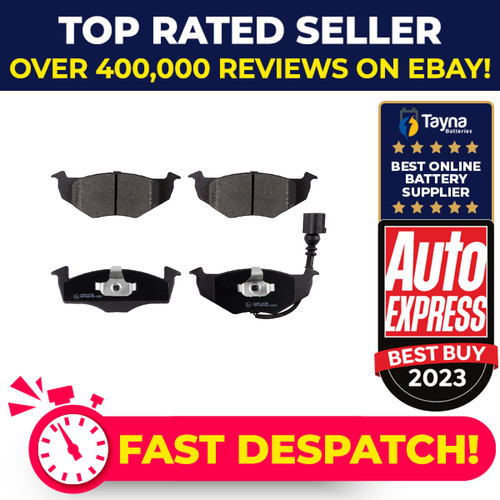 Brake pads set fits polo - fits, vw