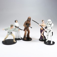 Star Wars Disney Figure Lot Luke Leia Chewbacca Stormtrooper Vietnam Collection