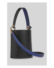 whistles leather matilda bucket bag BLACK