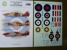 1/32 Hurricane decal sheet R.A.F. over Egypt ASK D32040