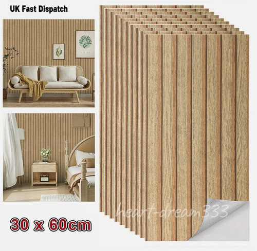 Tile wallpaper wooden - 3d,