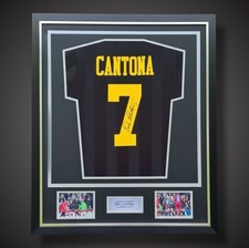 Eric Cantona Hand Signed And