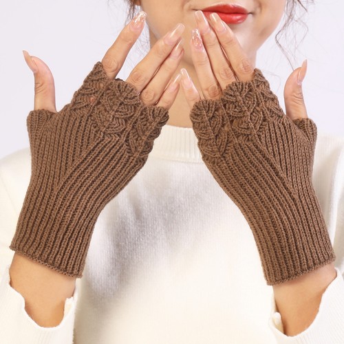 Women fingerless gloves - women's,