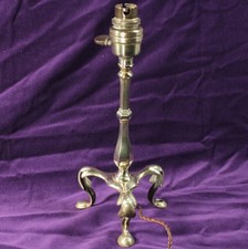 ANTIQUE BRASS PULLMAN CARRIAGE LAMP excellent working electric table light.