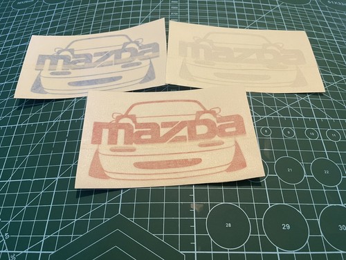Mazda miata mx5 sticker - mazda, in