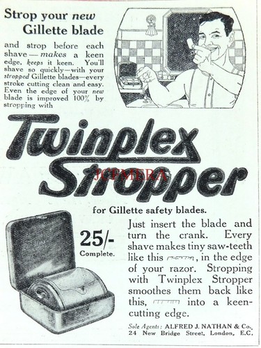 Twinplex gillette razor - razor, blade
