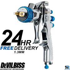 Devilbiss SLG-620 1.3mm Gravity Spray Gun – Solvent & Compliant Paints