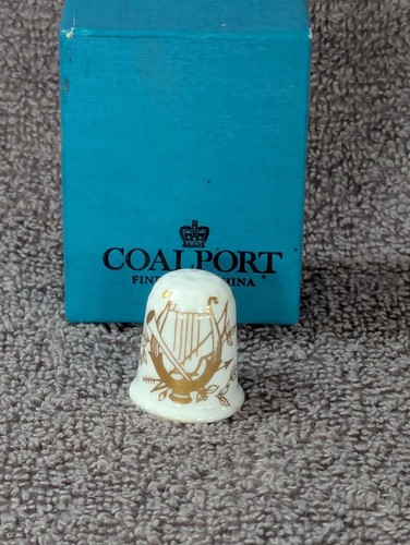 Coalport bone china - coalport, thimble
