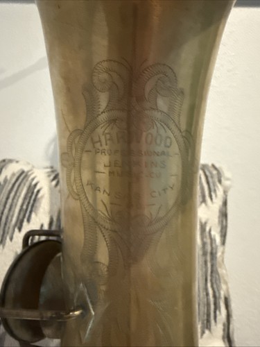 Vintage saxophone harwood - vintage,